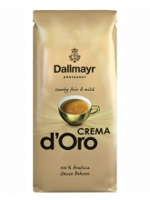 Кофе в зернах Dallmayr Crema D Oro (Даллмайер Крема де Оро)  1 кг, пакет с клапаном