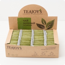 Чай зеленый TEAJOYS (ТиДжойс), упаковка 100 саше по 2 г, китайский байховый