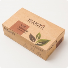 Чай черный TEAJOYS (ТиДжойс), упаковка 100 саше по 2 г, цейлонский