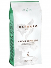 Кофе в зернах Carraro caffe Crema Espresso (Карраро Крема Эспрессо)  1 кг, пакет с клапаном