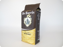 Кофе в зернах De Roccis Oro Intenso (Де Роччис Оро Интенсо)  1 кг, пакет с клапаном