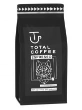 Кофе в зернах Total Coffee ESPRESSO (Тотал Кофе Эспрессо)  1 кг, пакет с клапаном