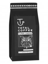 Кофе в зернах Total Coffee SUPER CREMA (Тотал Кофе Супер Крема)  1 кг, пакет с клапаном