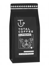 Кофе в зернах Total Coffee SUPREMO (Тотал Кофе Супремо)  1 кг, пакет с клапаном