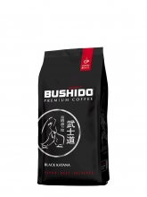 Кофе в зернах Bushido Black Katana (Бушидо Блэк Катана)  227 г, пакет с клапаном
