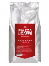 Кофе в зернах Piazza Del Caffe Espresso Forte (Пьяцца Дель Кафе Эспрессо Форте)  1 кг, пакет с клапаном